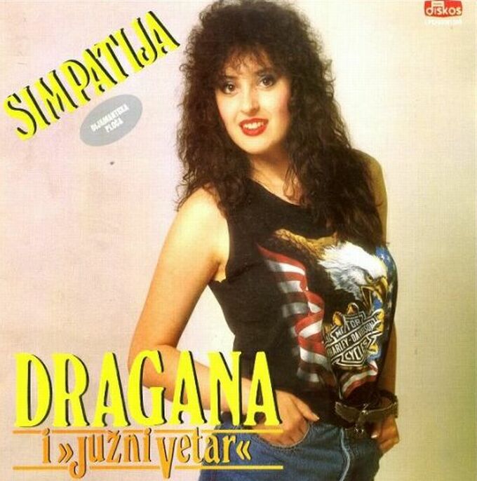 Dragana Mirkovic 1989 Simpatija prednja Lp