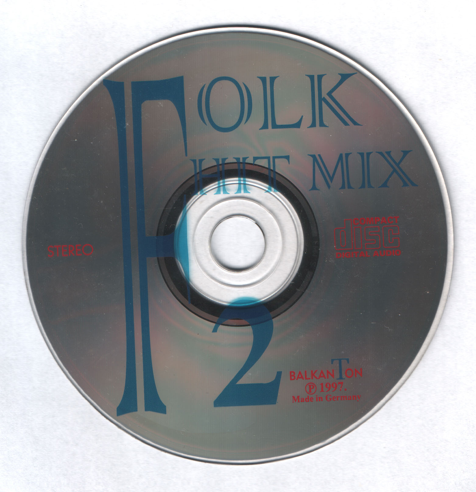 Razni Izvodjaci 1997 Folk hit mix 2 cd