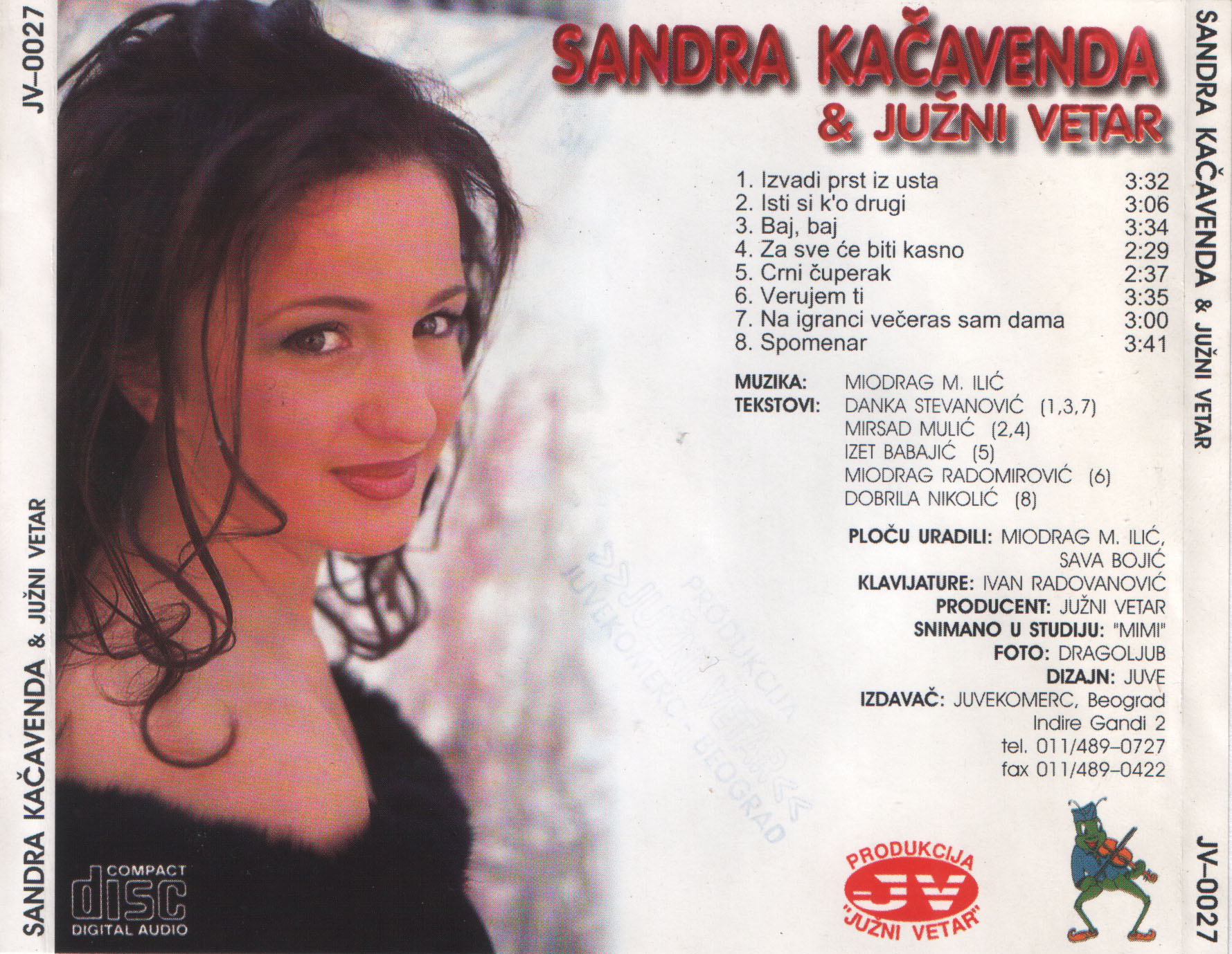 Sandra Kacavenda 2000 Zadnja