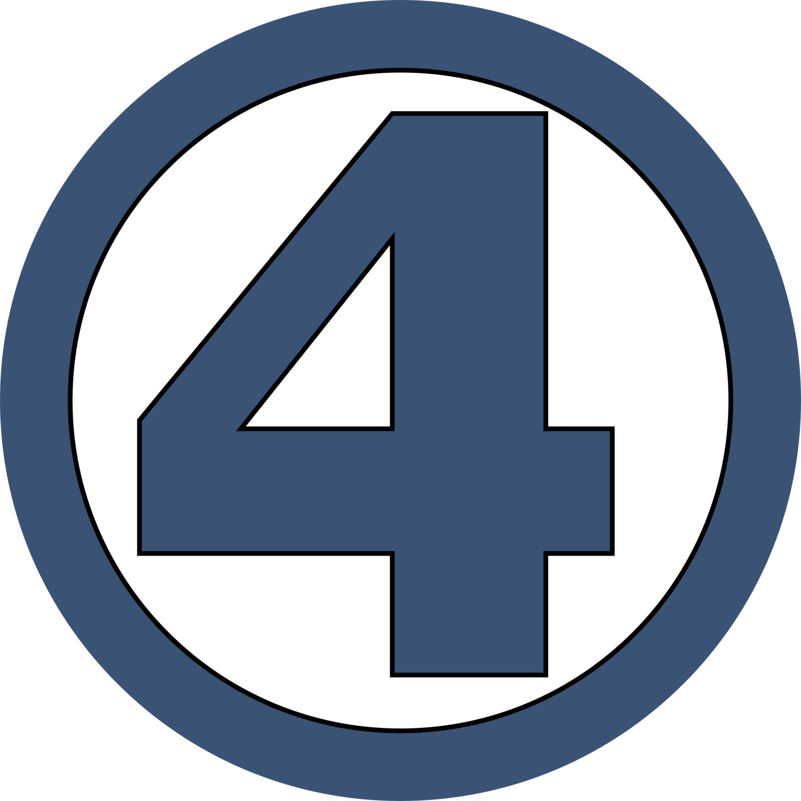 fantastic 4 logo nobg