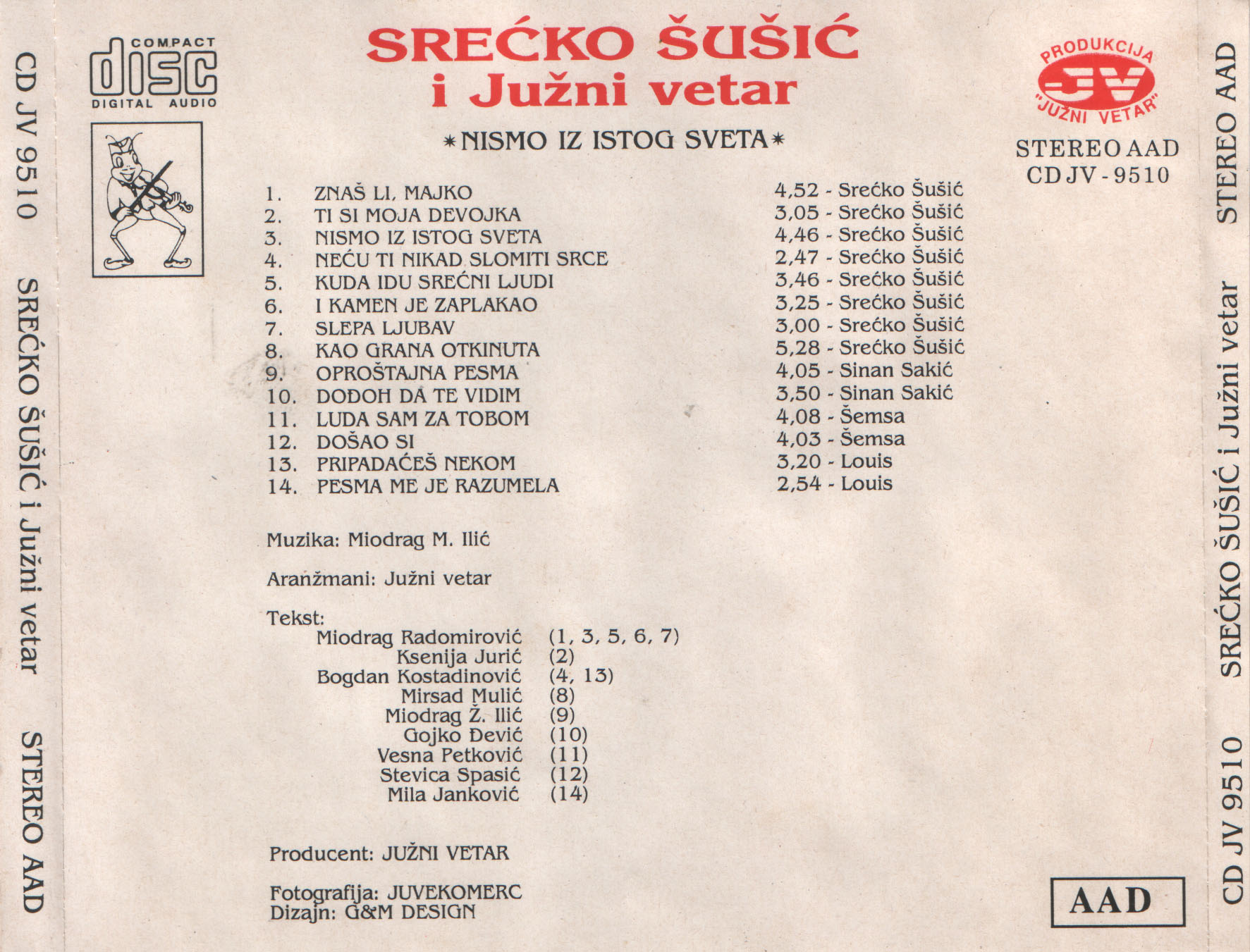 Srecko Susic 1995 Zadnja