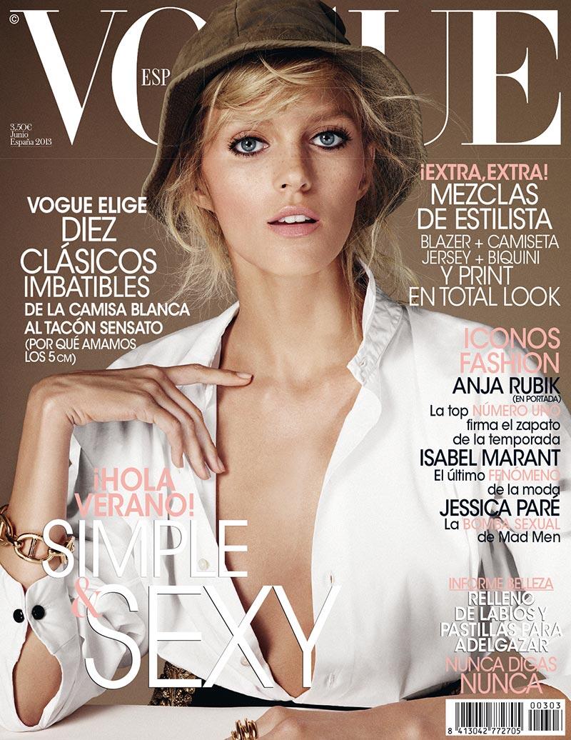 anja vogue spain cover
