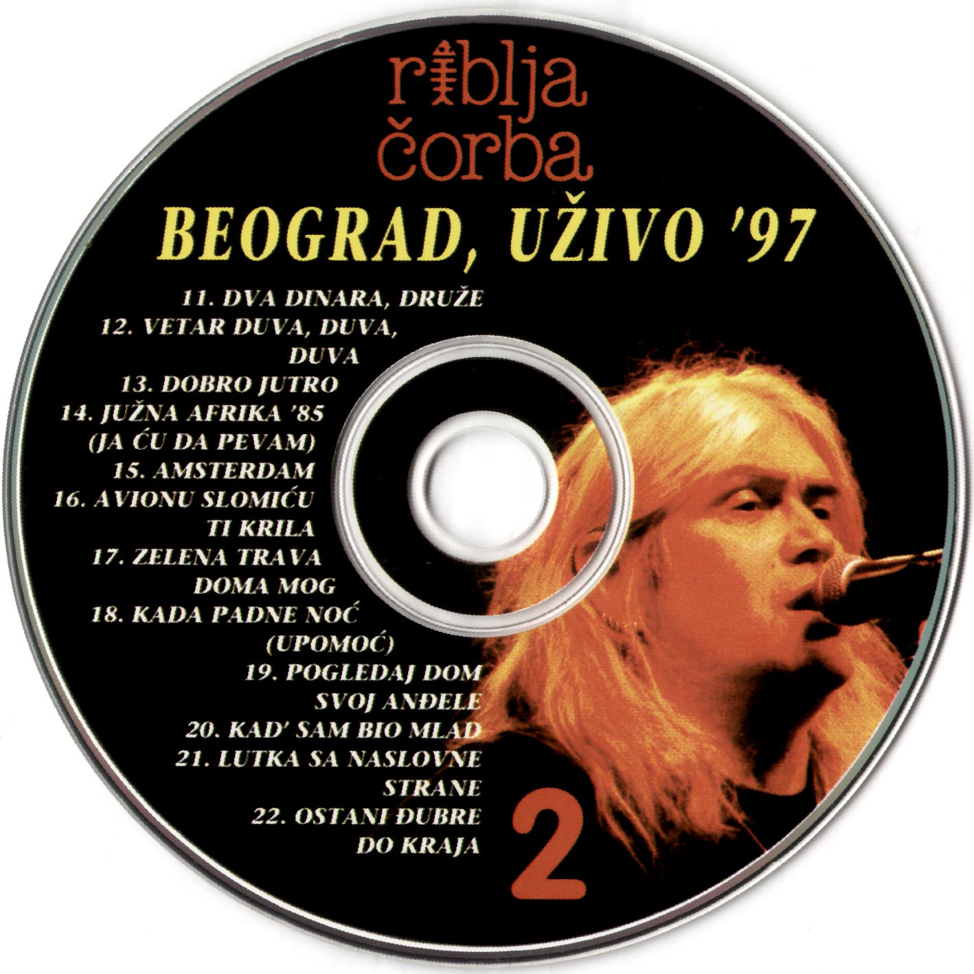 Riblja Corba Beograd uzivo 97 2 cd