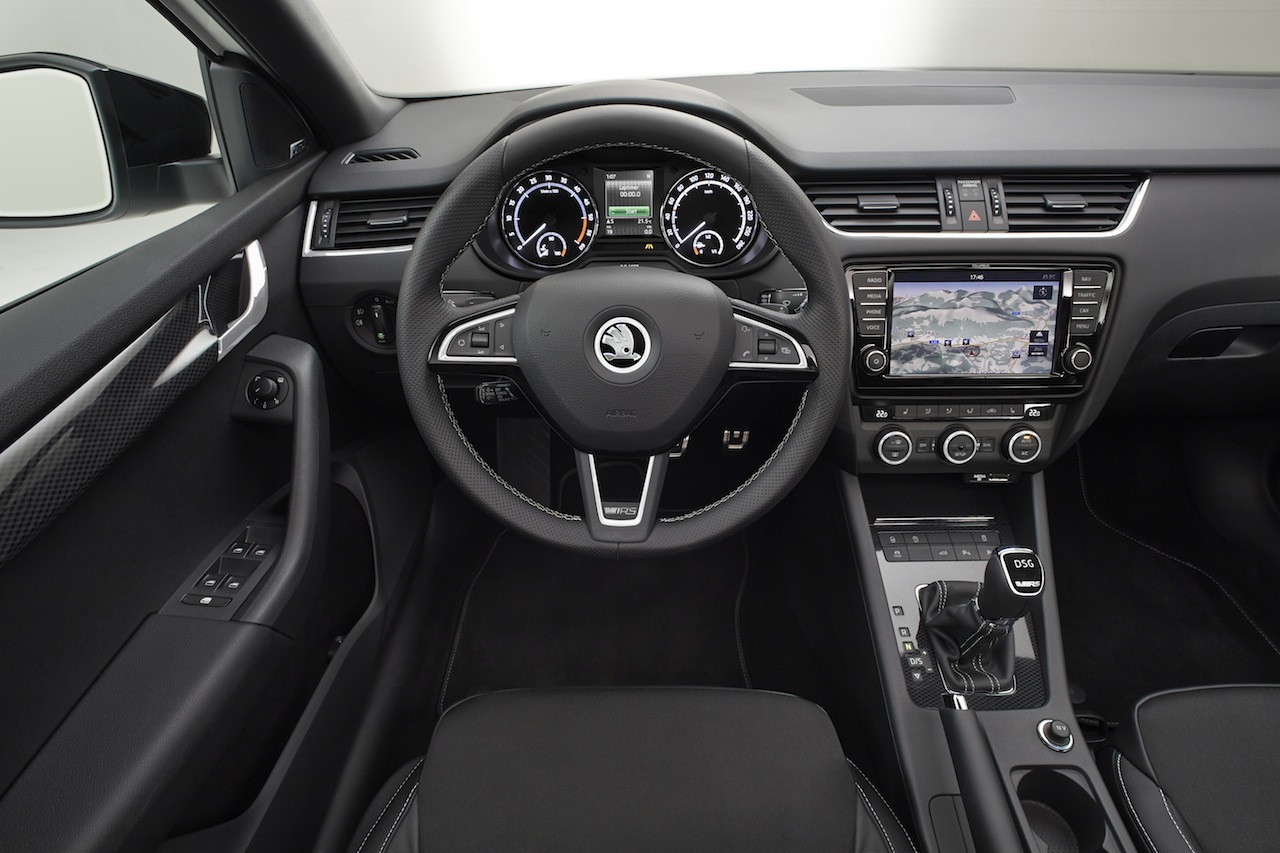 2014 Skoda Octavia RS interior 1