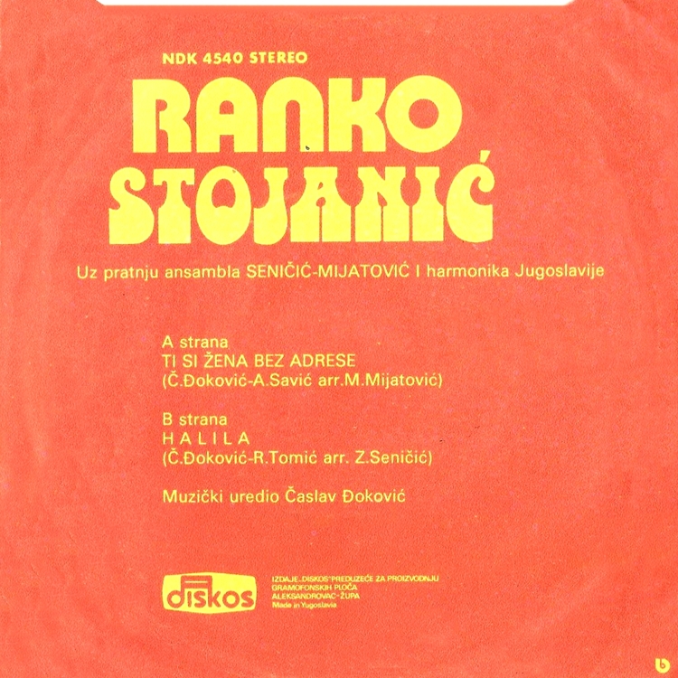 Ranko Stojanic 76 b