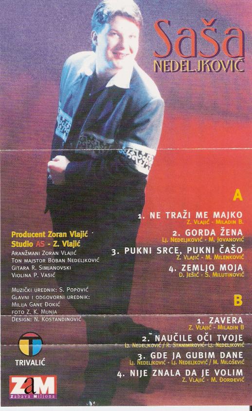 Sasa Nedeljkovic 1997 kas Zadnja