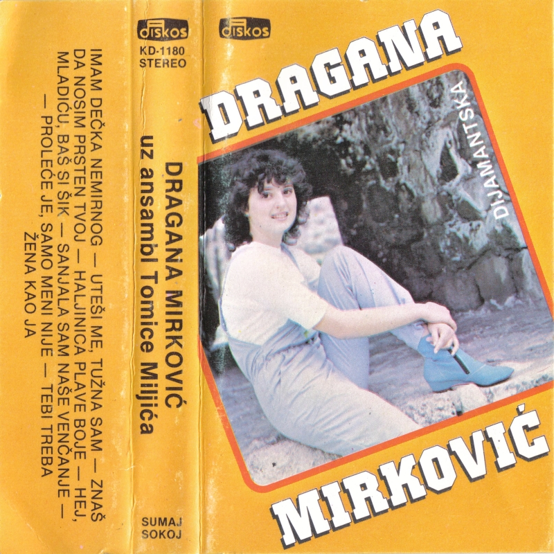 Dragana Mirkovic 1984 Kas Prednja