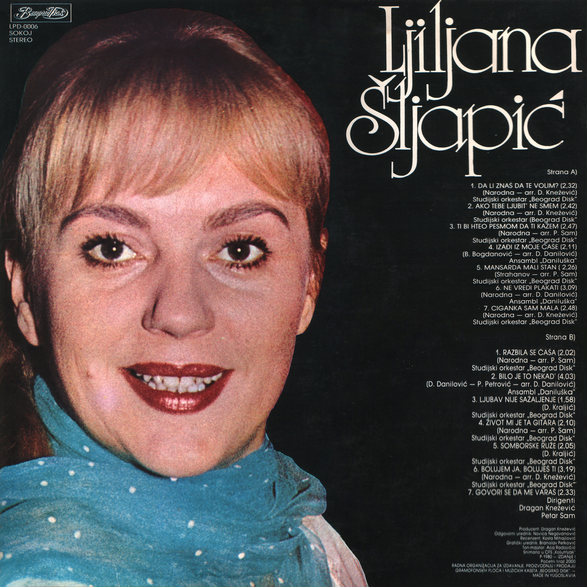 Ljiljana Sljapic 1980 Z