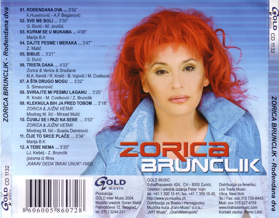 Zorica Brunclik 2004 Zadnja